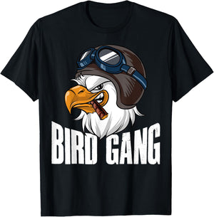 Bird Gang T-Shirt - T-Shirt | Black