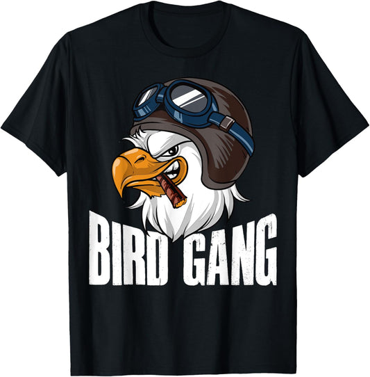 Bird Gang T-Shirt - T-Shirt | Black