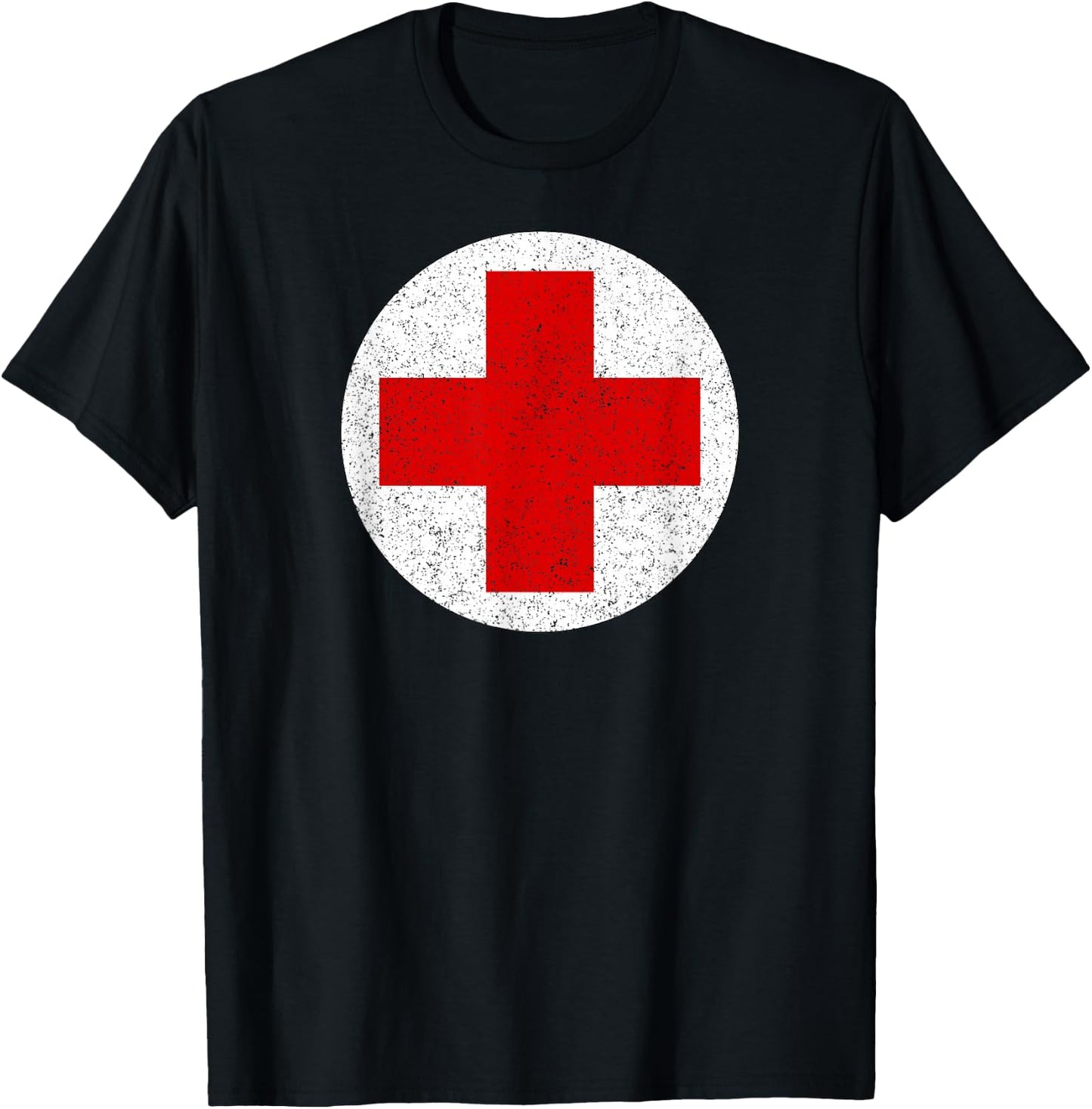 Classic Medic First AID Symbol Army Combat Medic Specialist T-Shirt - T-Shirt | Black