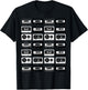 Cassette Tapes Audio Mixtapes 1980s Music Radio DJ T-Shirt - T-Shirt | Black