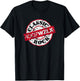 Boston 100.7 WZLX Classic Rockstation Logo Distressed T-Shirt - T-Shirt | Black