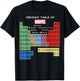 Marvel Ultimate Periodic Table Of Elements T-Shirt - T-Shirt | Black