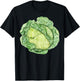 Cabbage Halloween Group Costume Salad Vegan Vegetarians T-Shirt - T-Shirt | Black