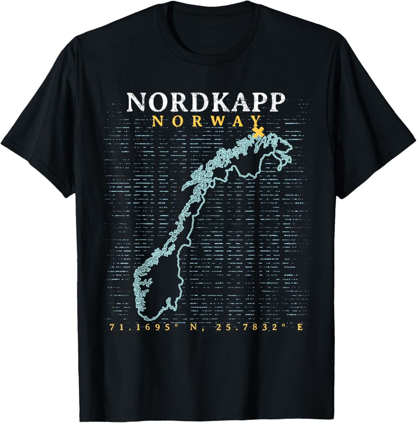 Norway Nordkapp T-Shirt - T-Shirt | Black