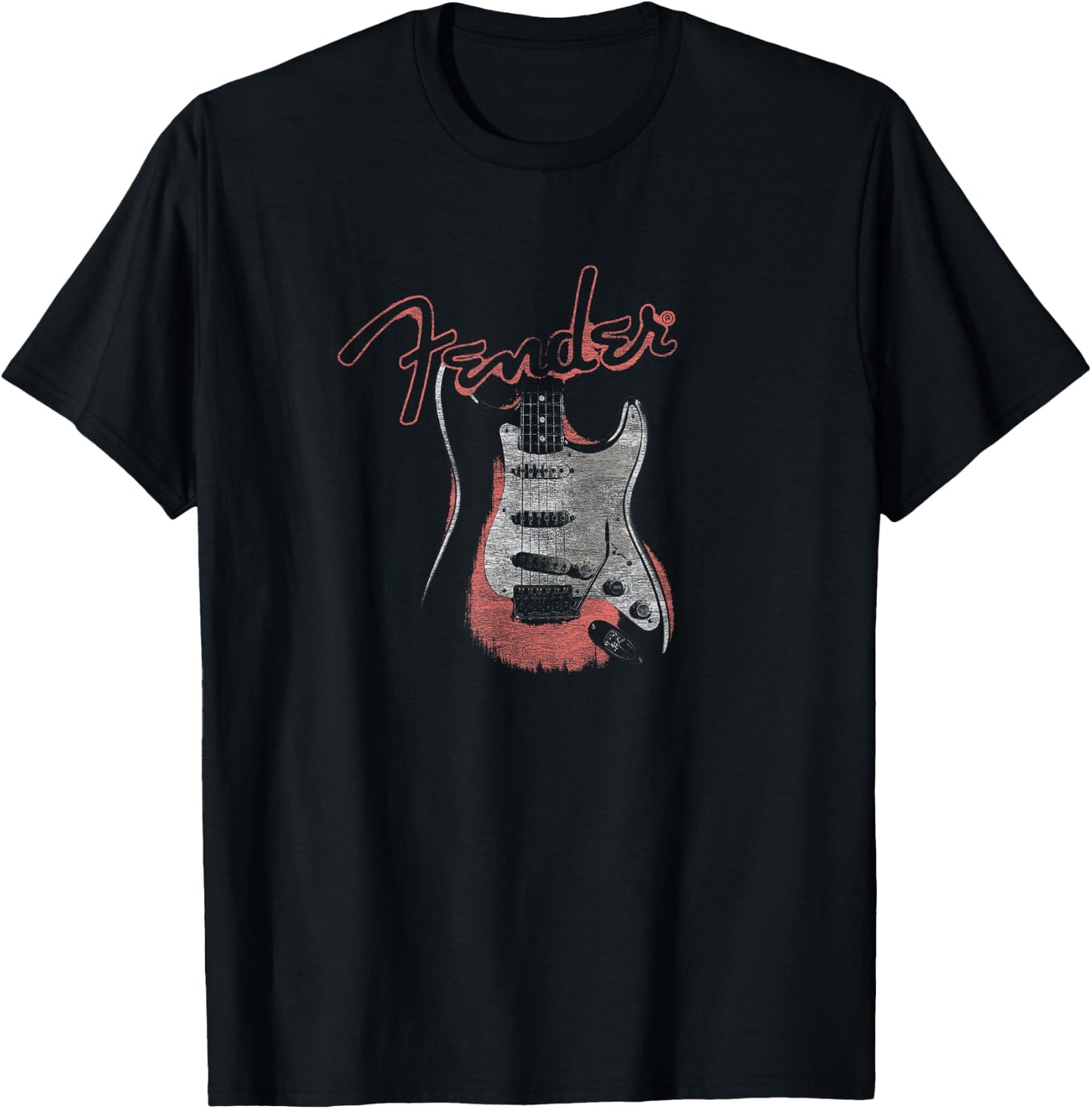 Fender Retro Glow T-Shirt - T-Shirt | Black