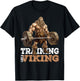 Training Like a Viking Deadlift Powerlifter Bodybuilder Gym T-Shirt - T-Shirt | Black
