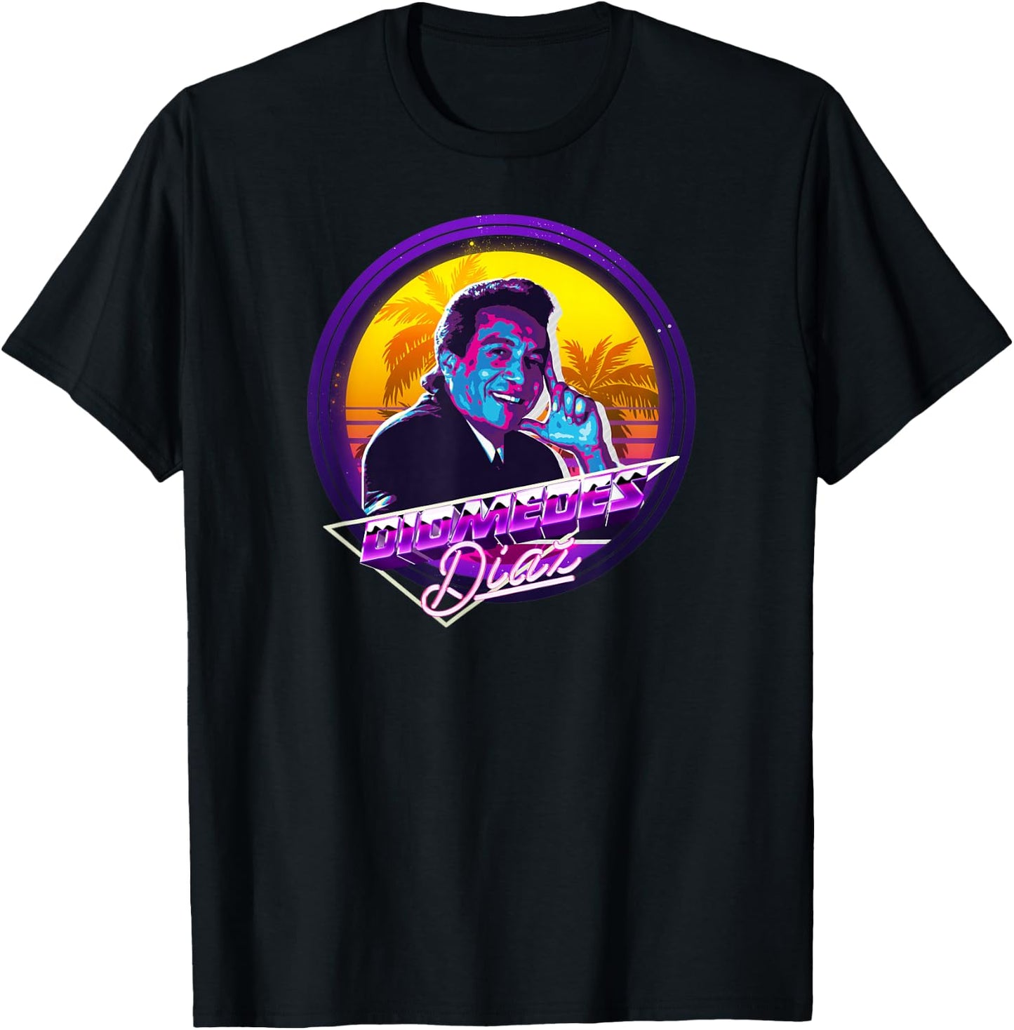 Diomedes Diaz Colombia Shirt El Cacique Vallenato 80s Style T-Shirt - T-Shirt | Black