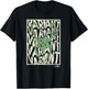 Marvel Loki Variant Word Stack Square Loki Horns T-Shirt - T-Shirt | Black