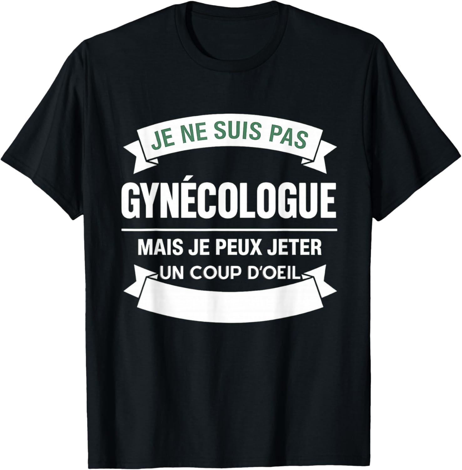Funny Christmas Gift Man Humour BEAUF DRAGUEUR COLLEGUE T-Shirt - T-Shirt | Black