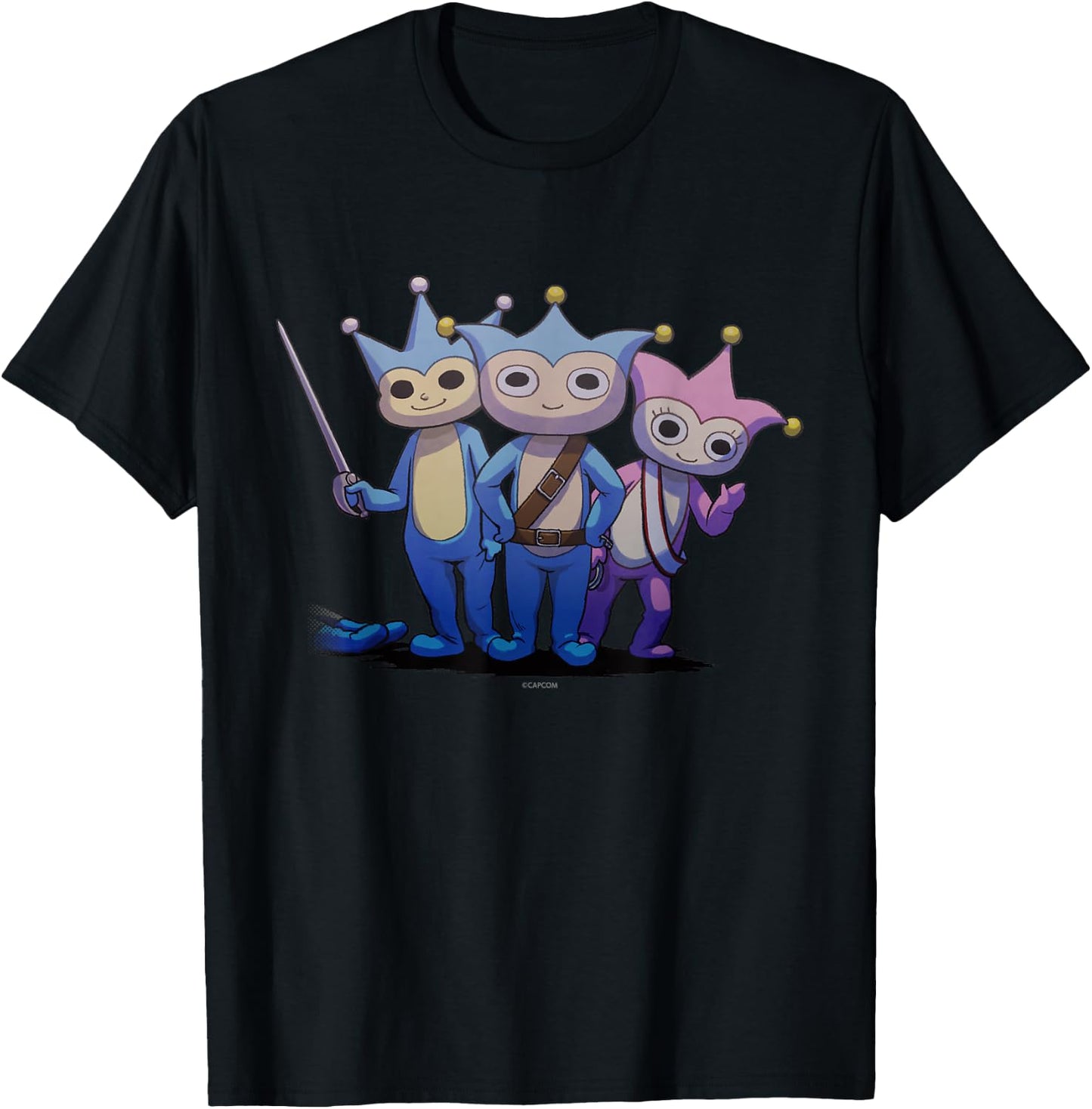 Ace Attorney Investigations Collection Badger Family T-Shirt - T-Shirt | Black