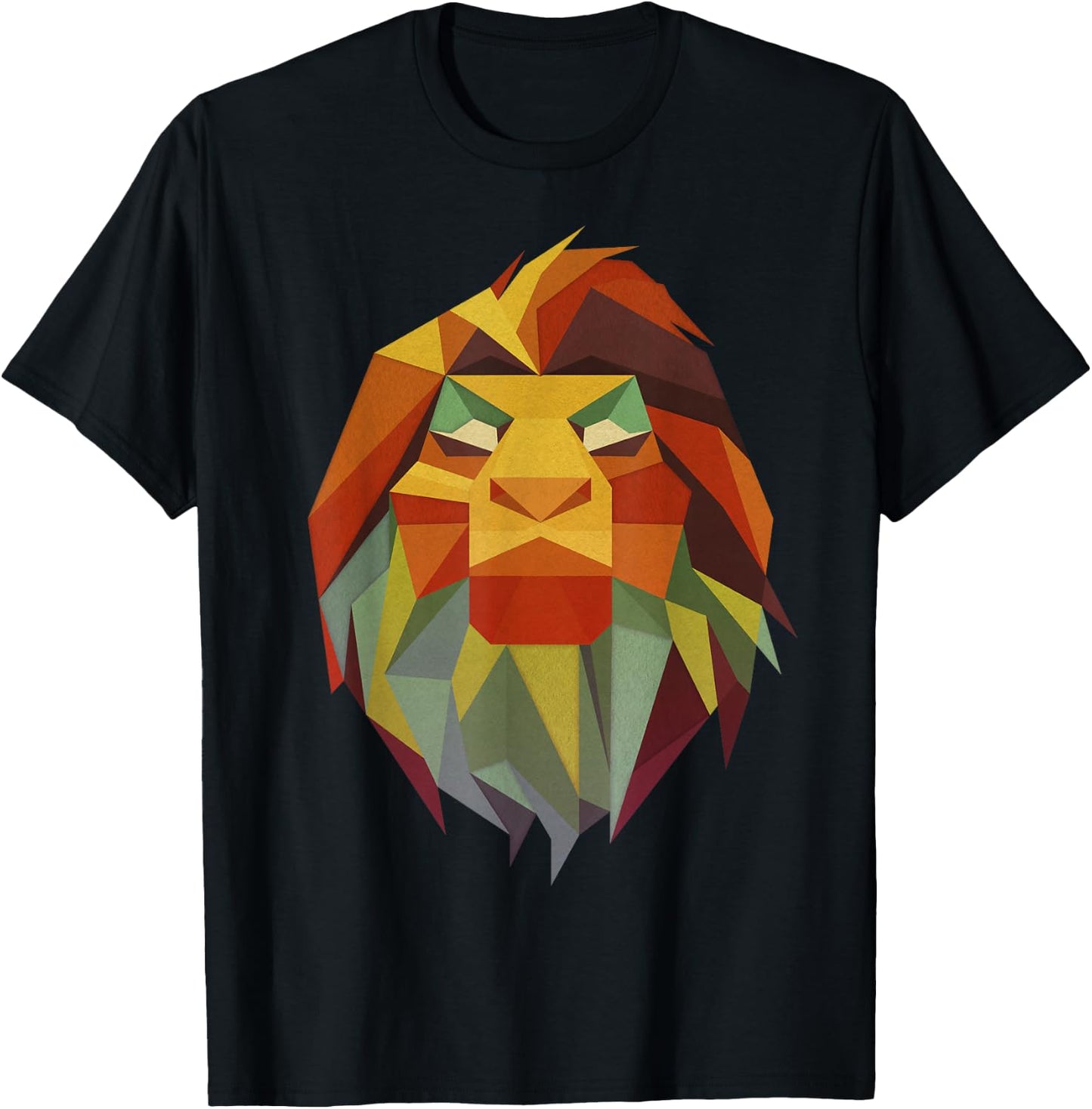 Disney The Lion King Simba Paper Cut T-Shirt - T-Shirt | Black