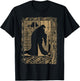 Art Nouveau, Aubrey Beardsley, Le Morte D'Arthur, Guinevere T-Shirt - T-Shirt | Black