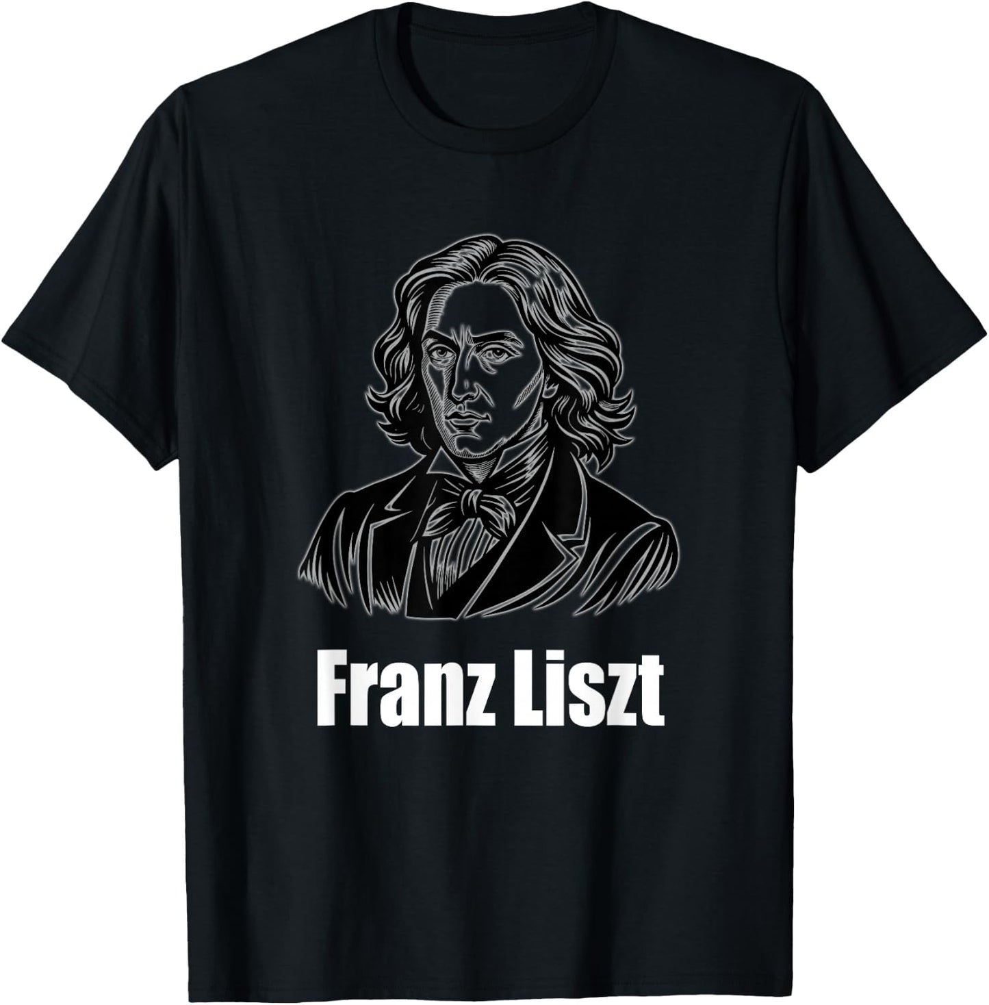 Franz Liszt T-Shirt - T-Shirt | Black