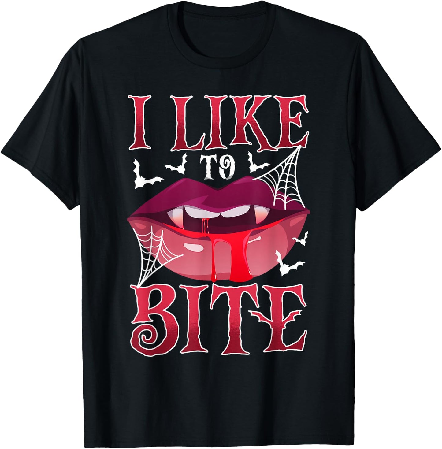Vampire Girl T-Shirt - T-Shirt | Black