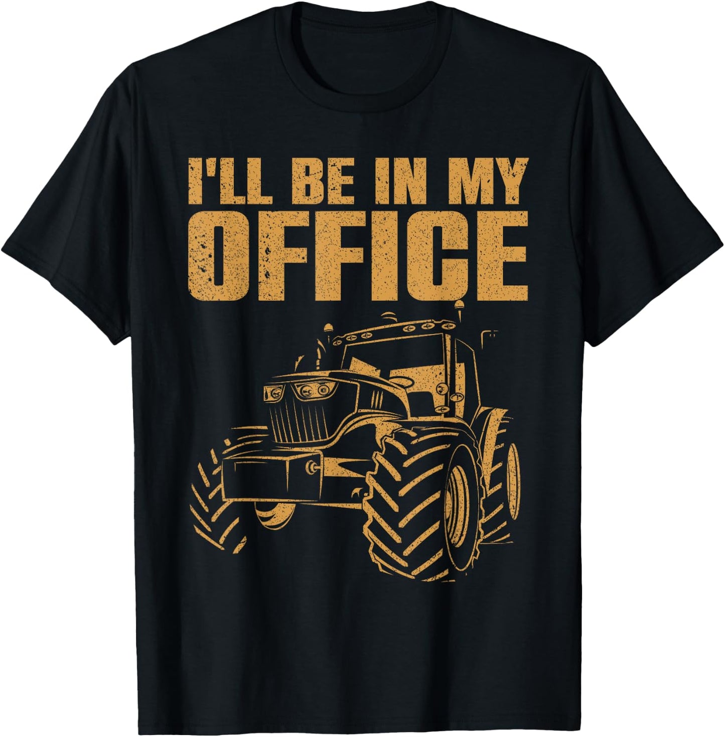Best Tractor Women Farming Agriculture Farmer Office T-Shirt - T-Shirt | Black