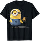 Despicable Me Minions Holding A Ginger Bread Minion Portrait Small T-Shirt - T-Shirt | Black