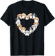 Heart Shih Tzu Dog Shih Tzus T-Shirt - T-Shirt | Black