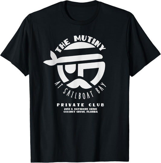 The Mutiny at Sailboat Bay: Private Club T-Shirt - T-Shirt | Black