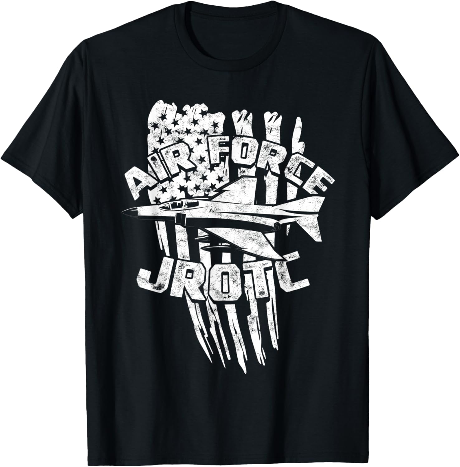Air Force Jrotc Army Military Cadet Junior Rotc T-Shirt - T-Shirt | Black