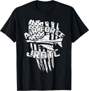 Air Force Jrotc Army Military Cadet Junior Rotc T-Shirt - T-Shirt | Black