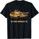 Vintage United States US Military Abrams Main Battle Tank T-Shirt - T-Shirt | Black