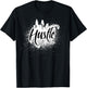 Hustle Shirt Tattoo Art Grunge T-Shirt - T-Shirt | Black