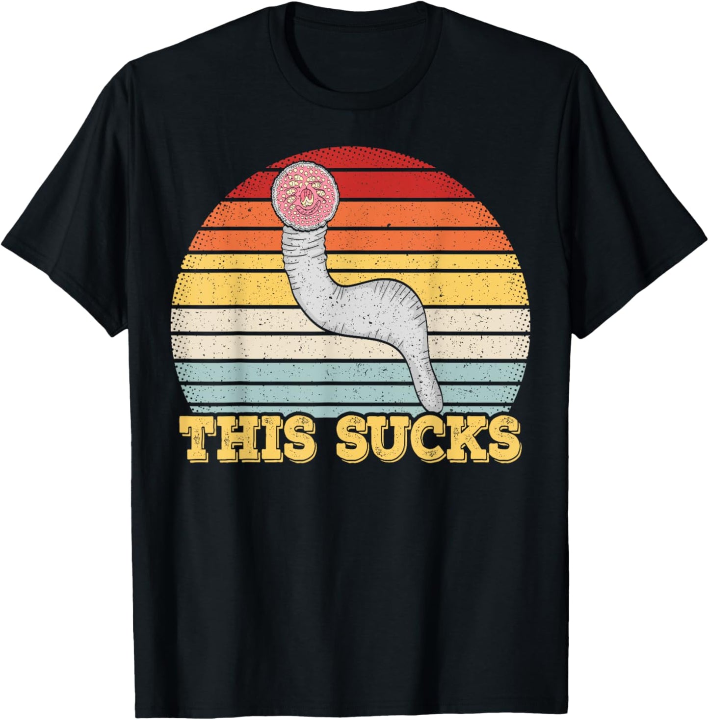 This sucks Design for a Lamprey lover T-Shirt - T-Shirt | Black