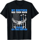 My Brother Has Your Back Proud Air Force Brother Military T-Shirt - T-Shirt | Black