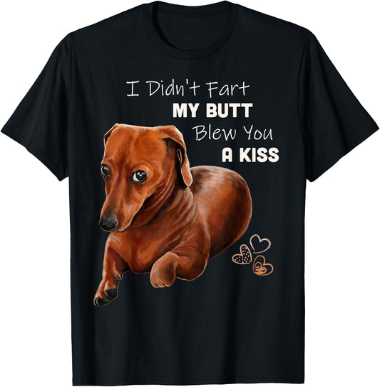 Floppy Tail Dog Women T-Shirt - T-Shirt | Black