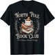 All Booked for Christmas Coquette Xmas Book Club Book Lovers T-Shirt - T-Shirt | Black