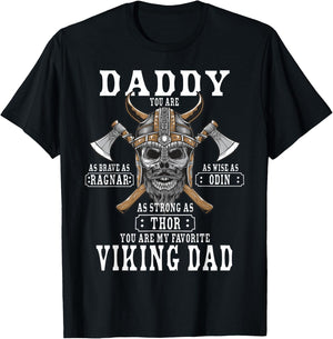 Viking Norse Mythology Husband - Best Viking Dad T-Shirt - T-Shirt | Black