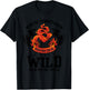Be Wild Wildland Firefighter Axe and Mask Funny Gift T-Shirt - T-Shirt | Black