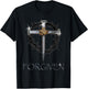 Forgiven - 3 Nails, crown of thorns T-Shirt - T-Shirt | Black