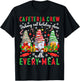 Cafeteria Crew Christmas Lunch Lady Squad Xmas Party T-Shirt - T-Shirt | Black