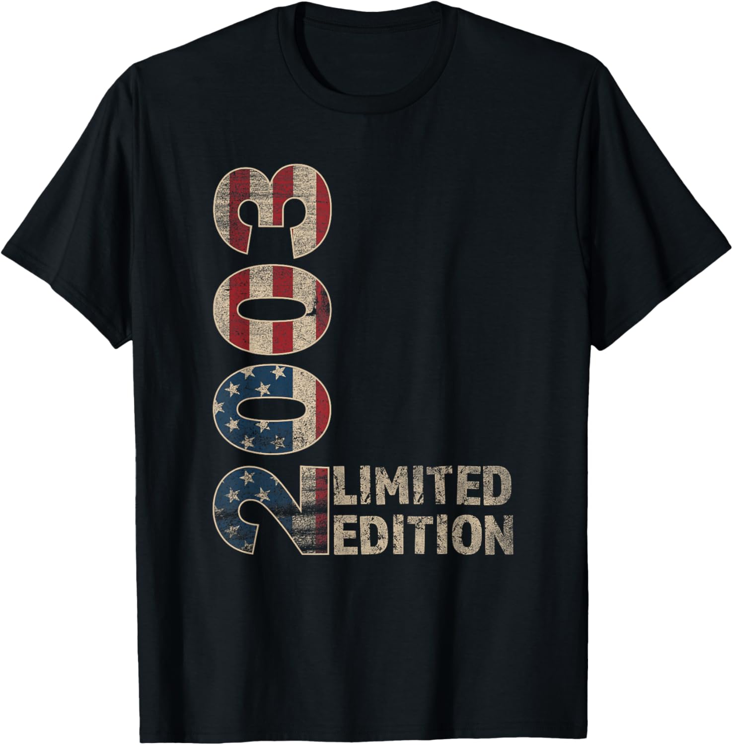 22th Birthday Gift men Vintage born 2003 turning 22 Year Old T-Shirt - T-Shirt | Black