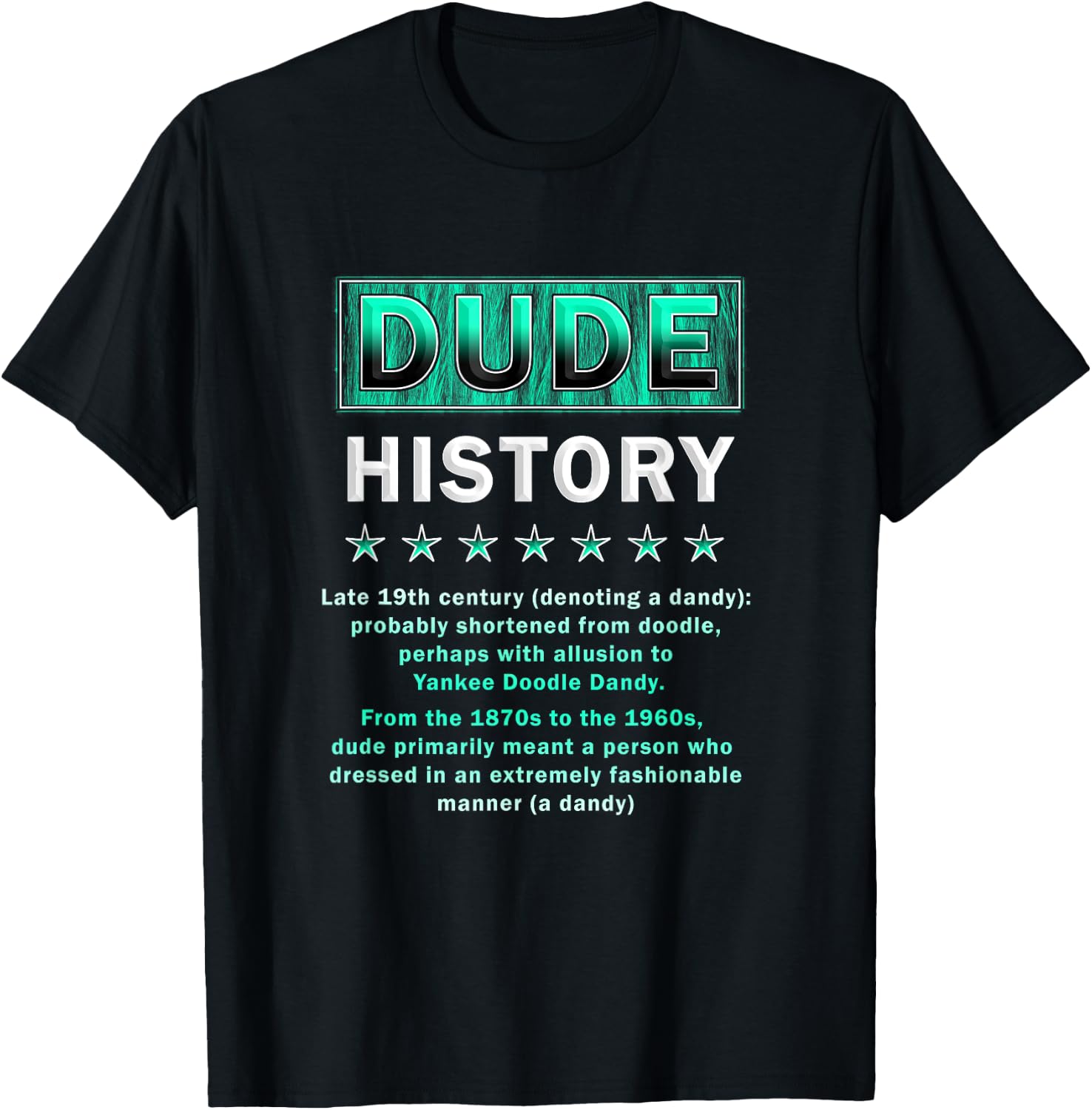 Perfect Dude Merchandise Perfect Dude Shirt Dude T-Shirt - T-Shirt | Black