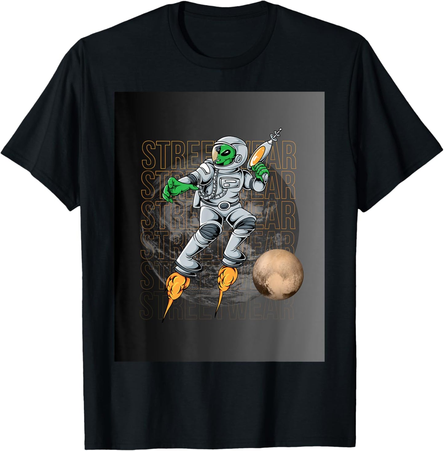 Space King T-Shirt - T-Shirt | Black