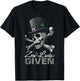 Skull Zero Lucks Given T-Shirt - T-Shirt | Black