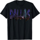 DALLAS Texas Skyline Photo Photograph T-Shirt - T-Shirt | Black