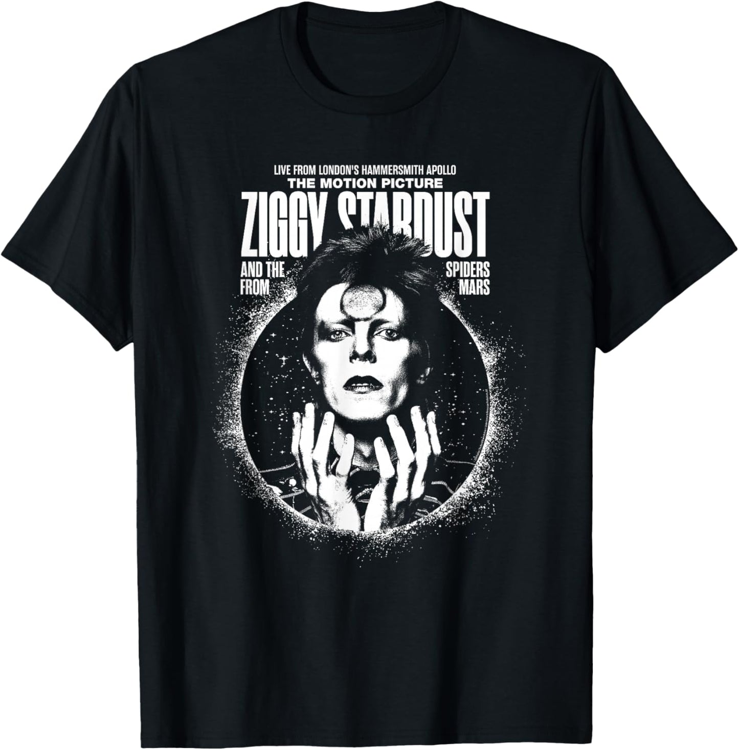 David Bowie Ziggy Stardust The Motion Picture Sukita Photo T-Shirt - T-Shirt | Black