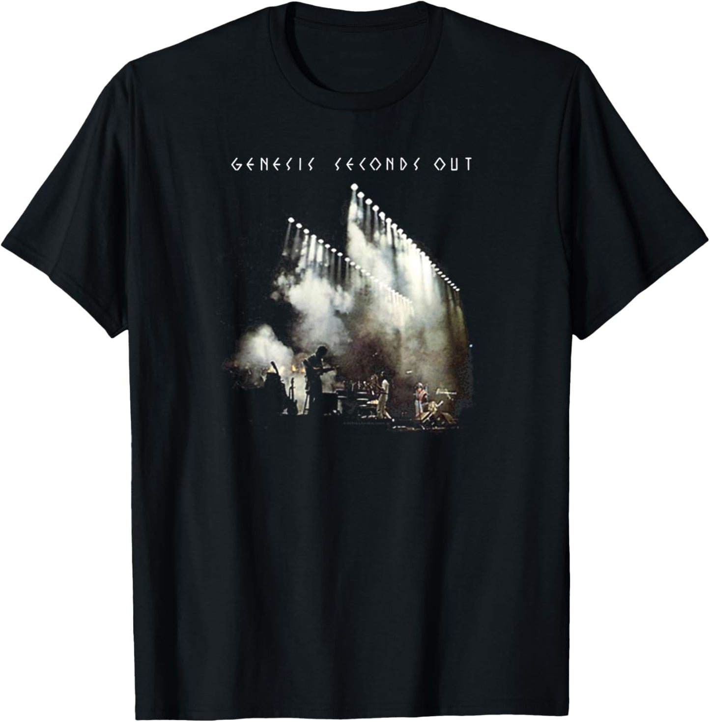 Genesis Rock Music Band Seconds Out T-Shirt - T-Shirt | Black