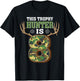 8 Year Old Hunting 8th Birthday Party Deer Hunter T-Shirt - T-Shirt | Black