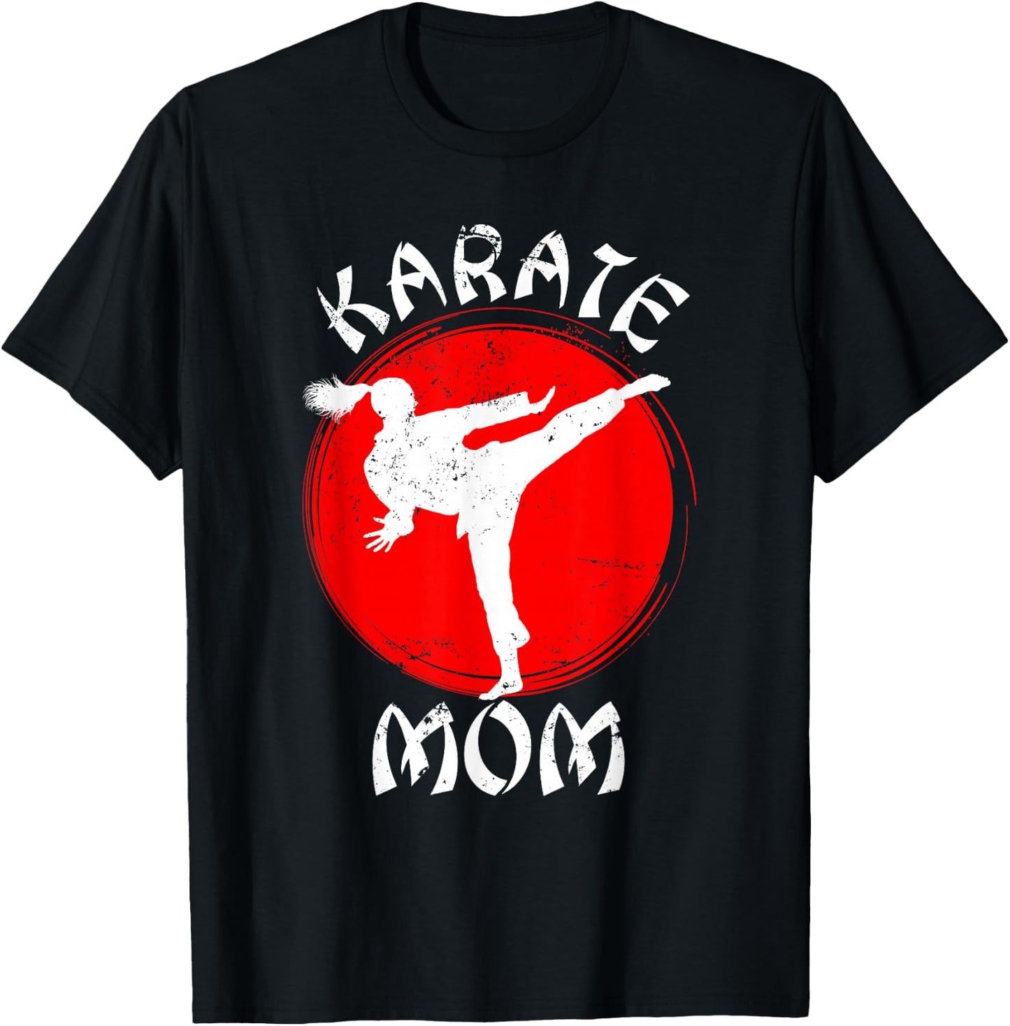 Karate Mother T-Shirt - T-Shirt | Black