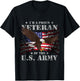 Proud U.S. Army Veteran T-Shirt - T-Shirt | Black