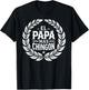Fathers day or Dia del Padre or El papa mas chingon T-Shirt - T-Shirt | Black