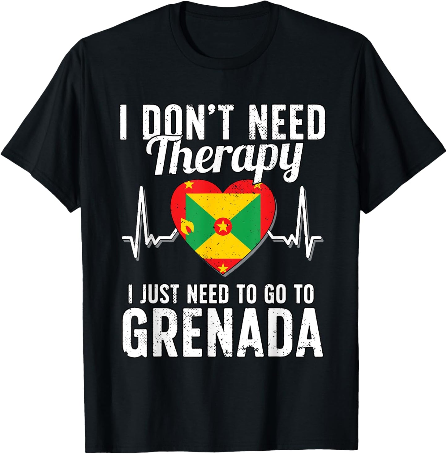 Grenada Flag I Grenada Flag I Vacation Grenada T-Shirt - T-Shirt | Black