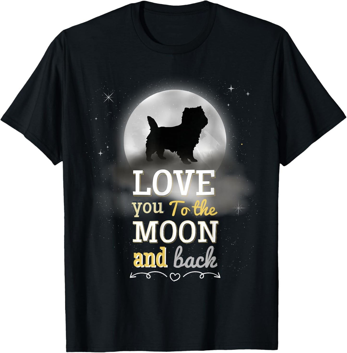 Cairn Terrier Dog Breed T-Shirt - T-Shirt | Black