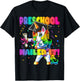Flossing Unicorn Preschool Graduation Cap Diploma Gift Girls T-Shirt - T-Shirt | Black