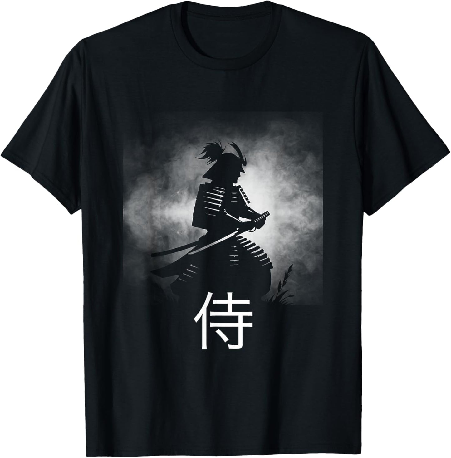 Japanese Samurai Warrior T-Shirt - T-Shirt | Black
