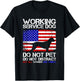 PTSD Veteran Dog Work Service Men T-Shirt - T-Shirt | Black